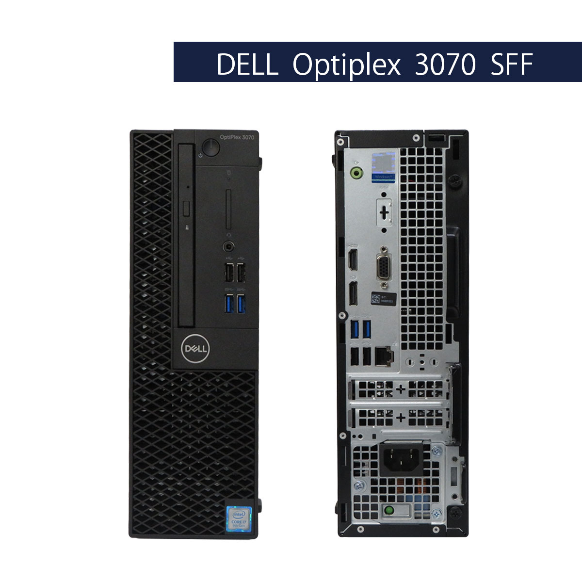 DELL Optiplex 3070 Core i7-9700 8GB SSD256GB (Win11Pro)