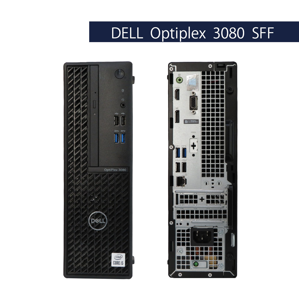 DELL Optiplex 3080 Core i5-10505�i10����j 8GB SSD256GB (Win11Pro)���Ȃ�+HDD500GB�t