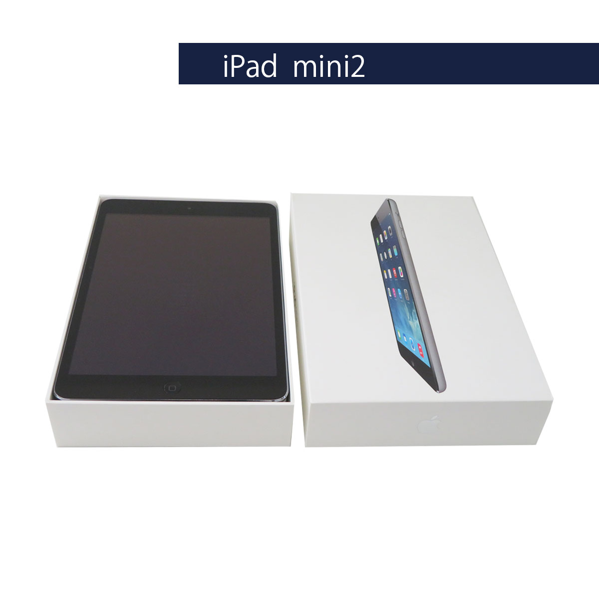 iPad mini2 Apple Wi-Fi モデル Space Gray ME276J/A A1489 16GB アップル Retina